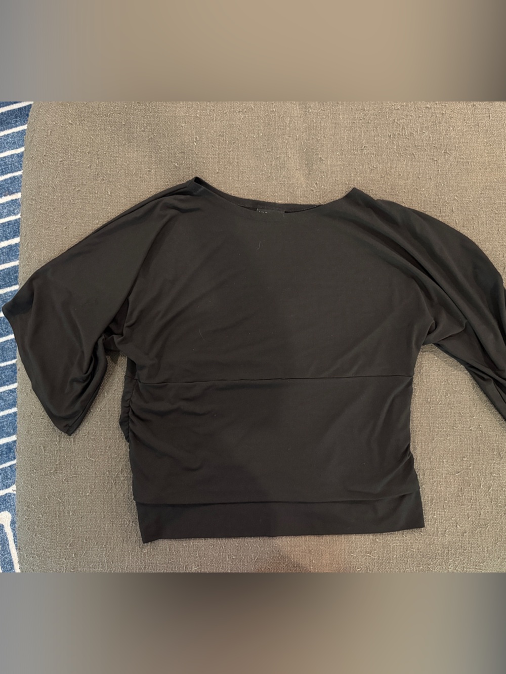 Lane Bryant Black Dolman Sleeve Top